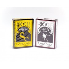 Bicycle Black Spider + Black Scorpion 2-Pack