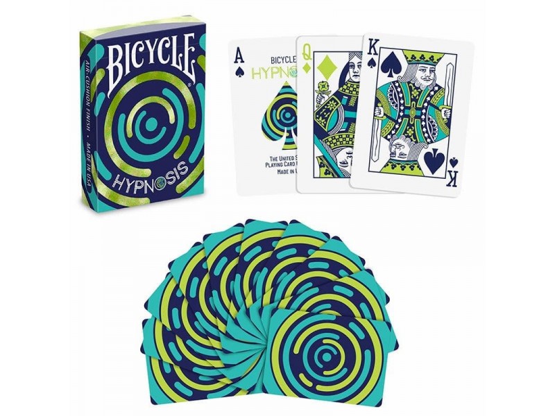 Bicycle hypnosis Deck Poker Spielkarten Zaubertricks Uspcc Neu 